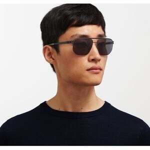 Mykita Men's Indigo/Dark Sand Perry Eyewear Sunglasses